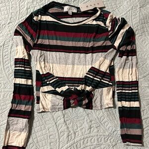 Gaze Women's Long Sleeve Crop Top